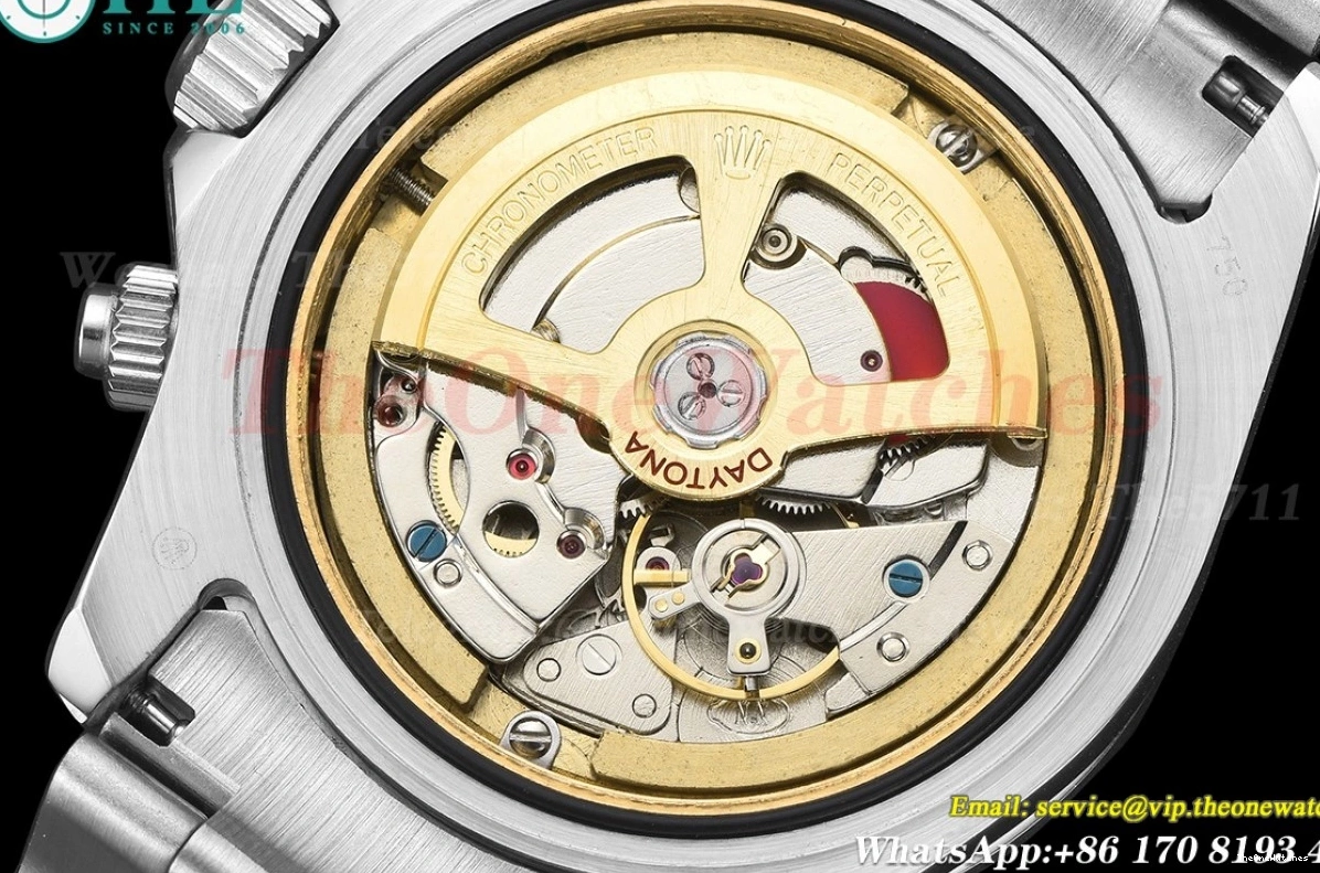 A3836 40mm White Black Daytona GDF SS SS 0225